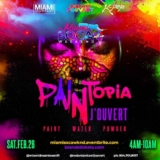 PAINTOPIA: RED ANTZ JOUVERT| MIAMI